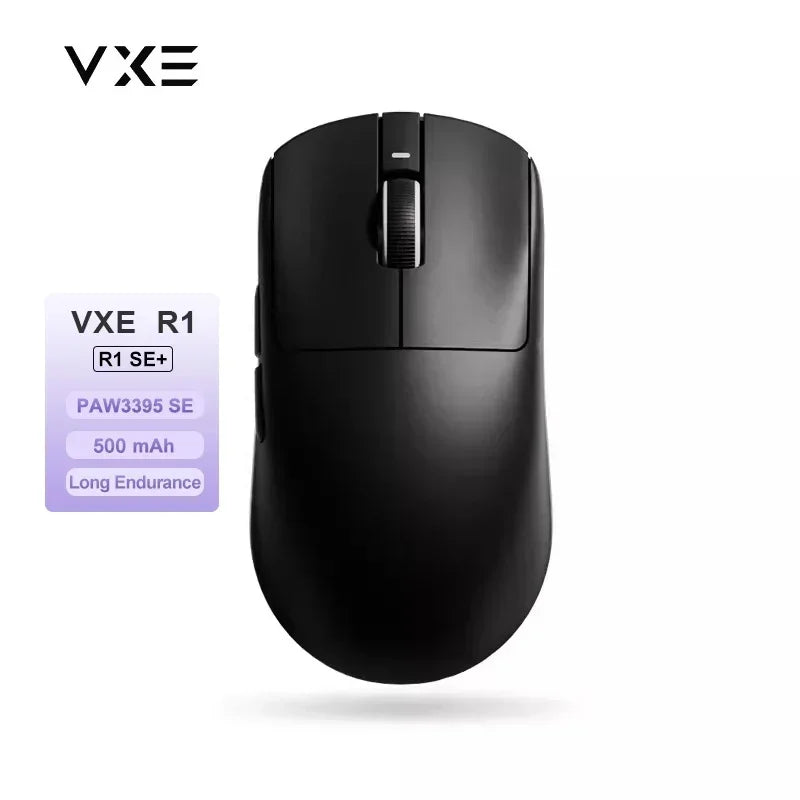 VXE Dragonfly R1 Pro MAX 2.4G Wireless Gaming Mouse PAW3395 26000DPI 3-mode Connection with Low Latency Wired Gaming Mouse