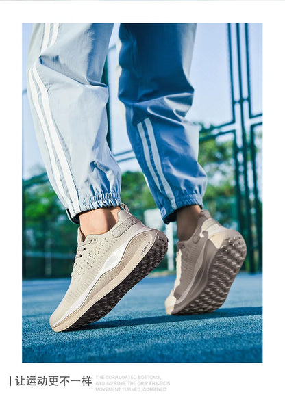 New Men Running Shoes Athletic Casual Sports Luxury Shoes Fashion Trainer Lightweight Breathable Jogging Comfortable Walking