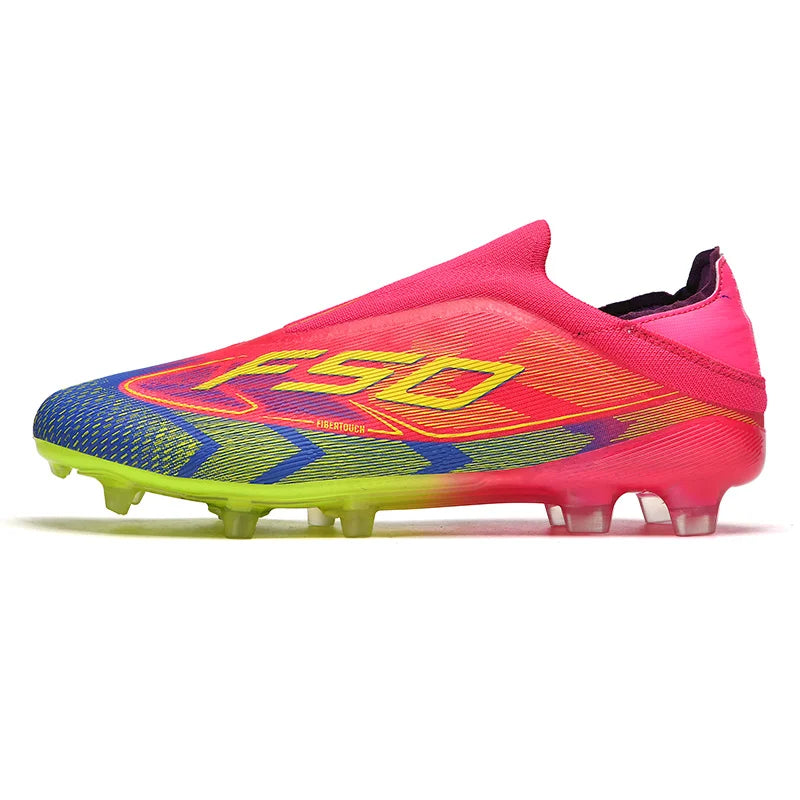 Chaussures de football pour homme New Society Grass Tenis - Chaussures de sport d'extérieur ultralégères et respirantes pour adulte - Chaussures de football pour homme - Baskets de football