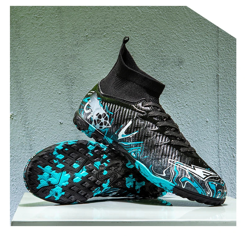 Professionella fotbollsskor för män, halkfria fotbollsskor, unisex, andningsbara, futsal, sport, nya fotbollsskor, dropshipping, ultralätta