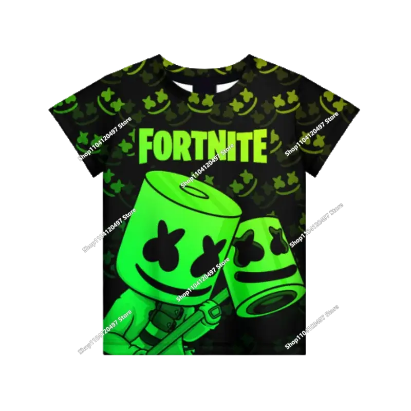 Children's Fortnite Anime Hoodie Men's Streetwear Hip-Hop Sportswear Casual Loose Fit Sweatshirt Outdoor Fashion