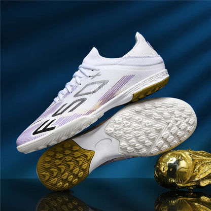 Neue Herren-Fußballschuhe, rutschfeste Indoor-Futsal-Fußballschuhe, Match-Rasenstollen, hochwertige Sneaker, Bestseller, High-Top, Outdoor