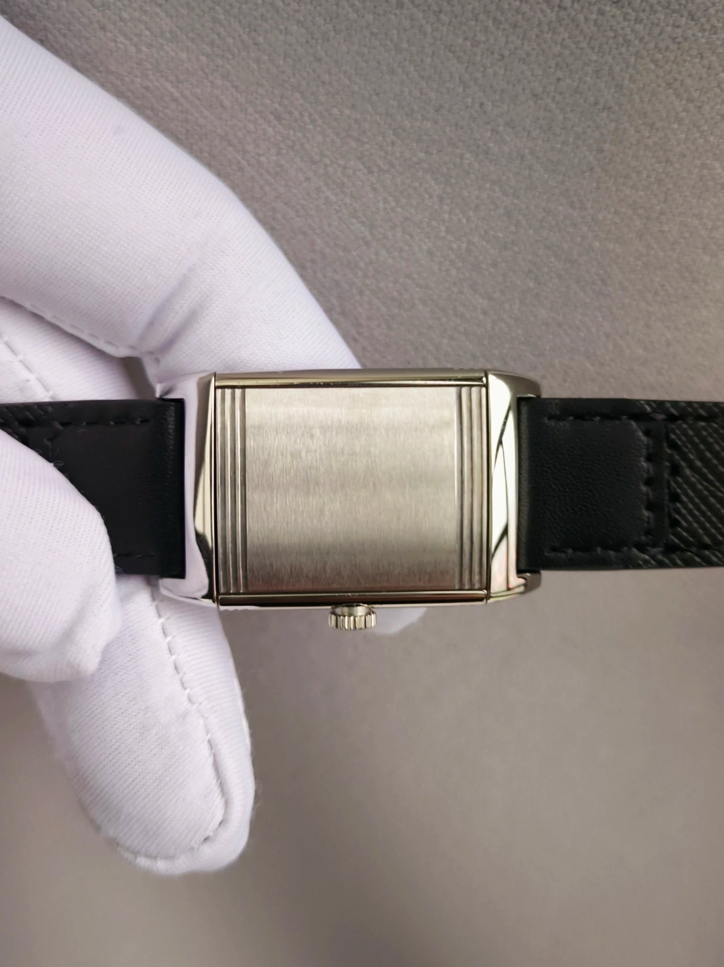 Specht&Söhne Reversible Square Watch Ronda Quartz Movt Stainless Steel Case Sapphire Crystal Flip Design Mens Fashion Wristwatch