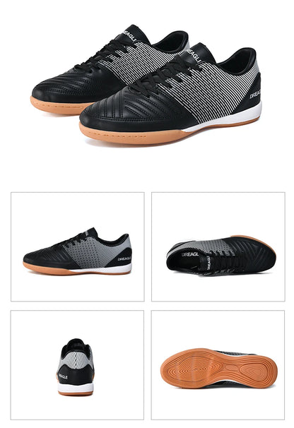 Chaussures de futsal pour homme - Chaussures de futsal professionnelles - Chaussures de football antidérapantes pour homme - Chaussures de football d'origine pour terrain dur - Chuteira Society Futebol