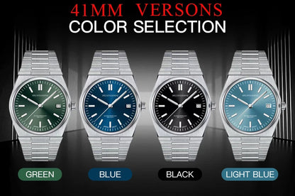 2025 New Arrivals Specht&Sohne Men's Watches Stainless Steel Sapphire Classic Quartz Men Watch Relogio Masculino 100M Waterproof