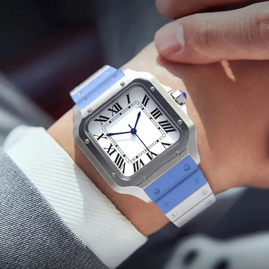 Men's watches Square Case New NH35 watch automatic sports watch waterproof fashion design Japan Miyota NH35 watch reloj hombre