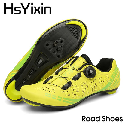 Atmungsaktive MTB-Fahrradschuhe für Damen und Herren – Offroad-Mountainbike-Fahrradschuhe mit selbstsichernden Speed-Mountainbike-Pedalschuhen