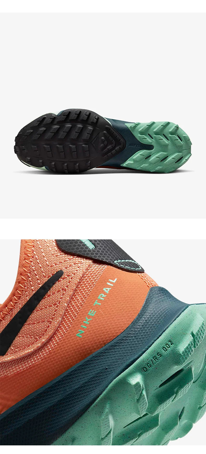 Chaussures de course unisexes Nike Authentic Air Zoom Terra Kiger 8 DH0649-801