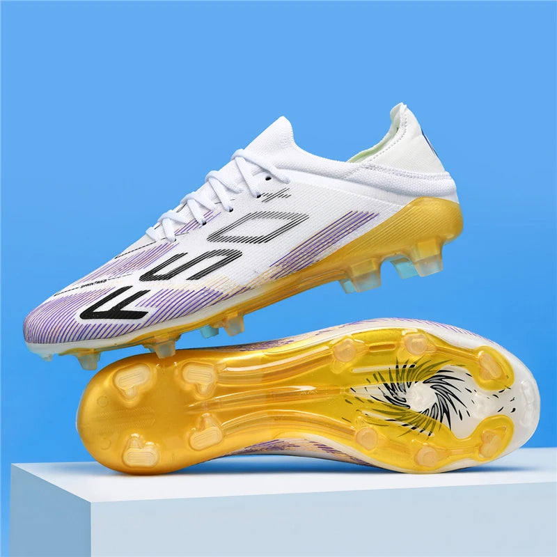 Neue Herren-Fußballschuhe, rutschfeste Indoor-Futsal-Fußballschuhe, Match-Rasenstollen, hochwertige Sneaker, Bestseller, High-Top, Outdoor