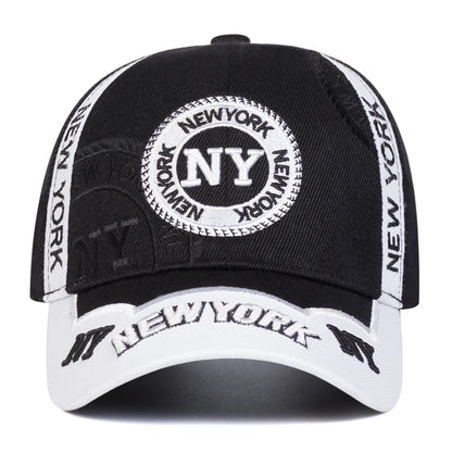 Unisex Letter Embroidery Baseball Caps Spring and Autumn Outdoor Adjustable Casual Hats Sunscreen Hat