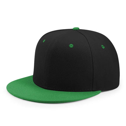 Hurtowa sprzedaż 40 kolorów regulowanych czapek z płaskim daszkiem typu snapback – damskie modne czapki baseballowe z poliestru, męskie czapki sportowe w stylu hip-hopowym