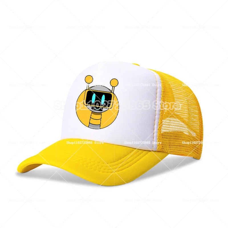 Sprunkis Baseball Cap Simple Fashion Sport Casual Headwear Popular Game Anime Figure Hats Summer Sunscreen Sun Hat Birthday Gift