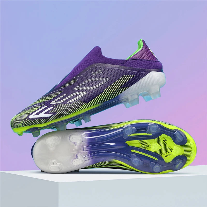 Neue Herren-Fußballschuhe, rutschfeste Indoor-Futsal-Fußballschuhe, Match-Rasenstollen, hochwertige Sneaker, Bestseller, High-Top, Outdoor