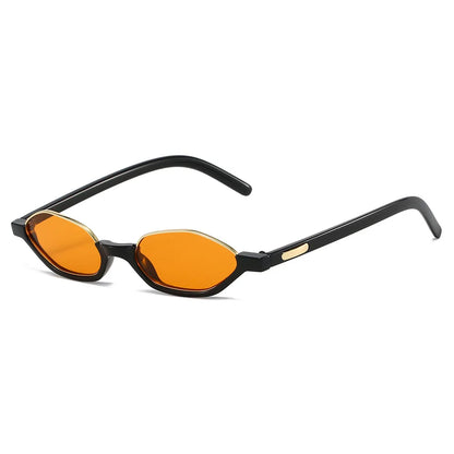 Dámské malé sluneční brýle Half Frame Designer ve stylu „cat eye“ s ochranou UV400 – značka