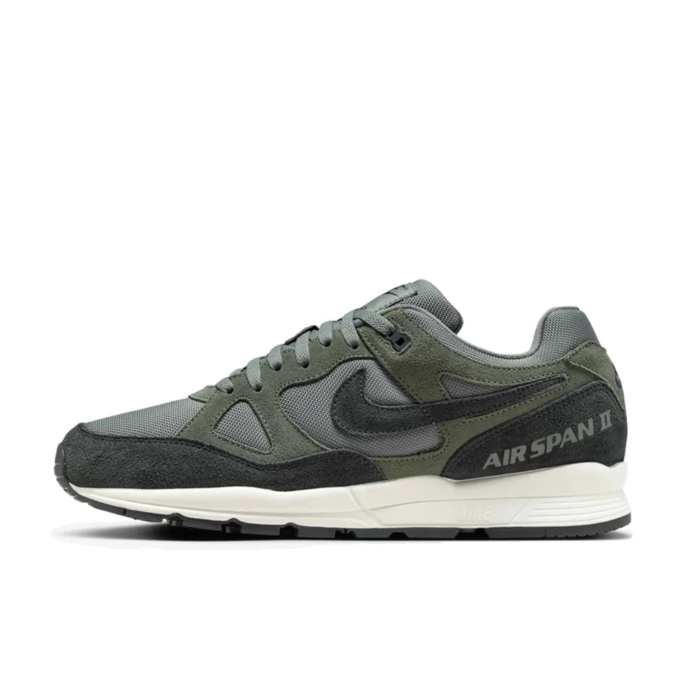 Nike Air Span II Classic Retro Design : chaussures de sport pour tous les jours, antidérapantes, résistantes et confortables, offrant un bon maintien - AH8047-013