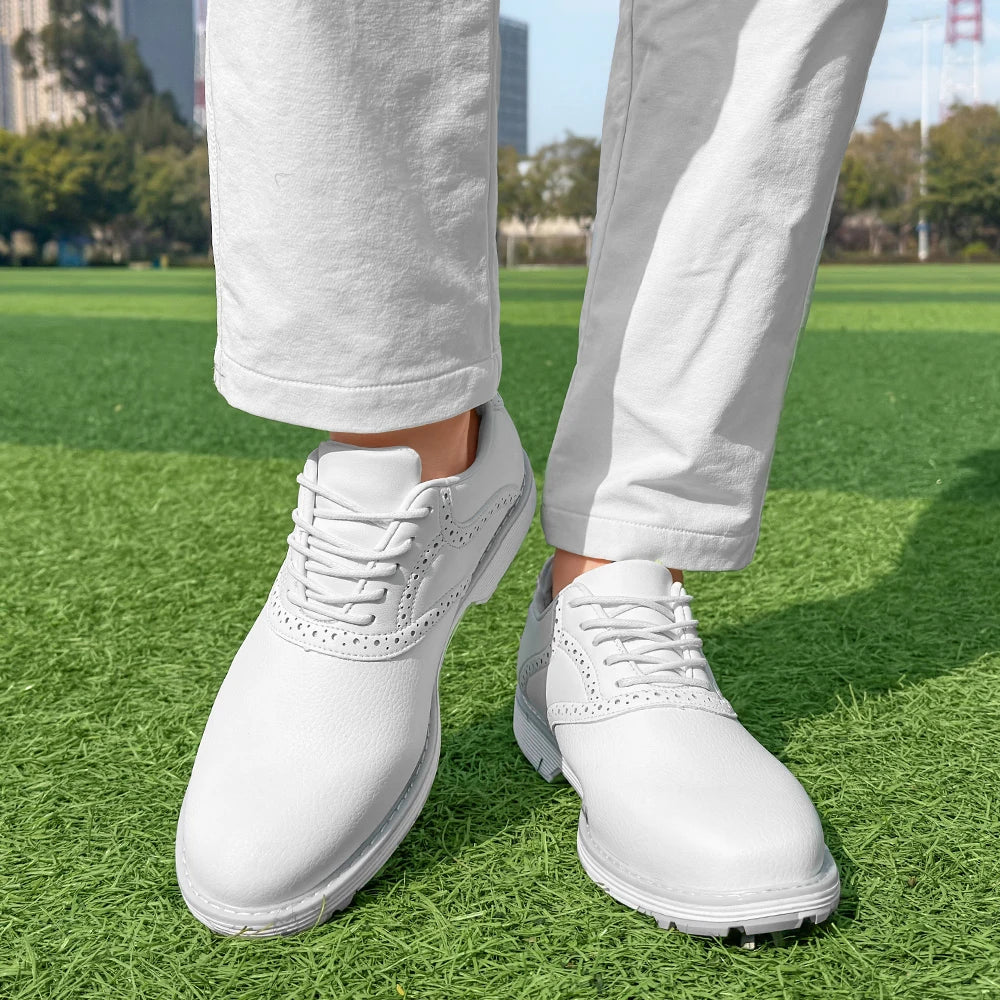 Chaussures de golf professionnelles pour femmes, chaussures de marche décontractées et tendance, chaussures de sport de golf confortables et antidérapantes pour le fitness en plein air