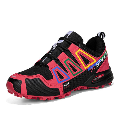 Women's Hiking Shoes Waterproof Outdoor Sports Shoes Women's Walking Travel Sports Shoes Bicycle Sports Shoes Running Shoes