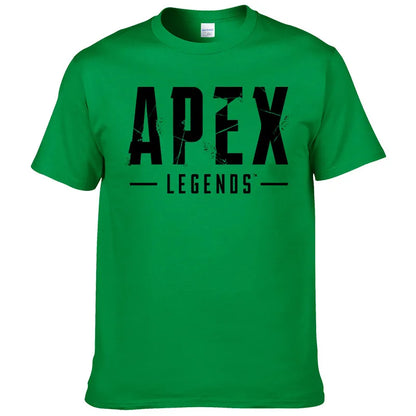 2026 Summer Streetwear T-shirt Men Fashion Casual Clothes Cotton Short Sleeve tshirt Printed Apex Legends T Shirt Harajuku Top