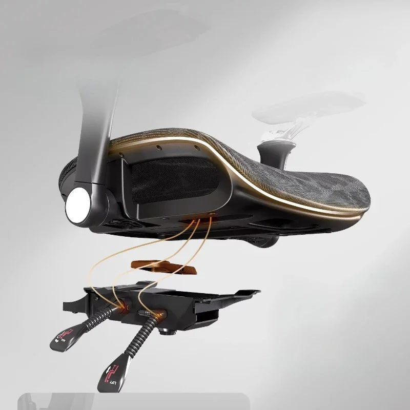 Modern Gaming Chair Racing Style Ergonomic Office Chair with Headrest & Footrest, Comfortable Gamer Desk Chair for Home, Computer Setup and Work