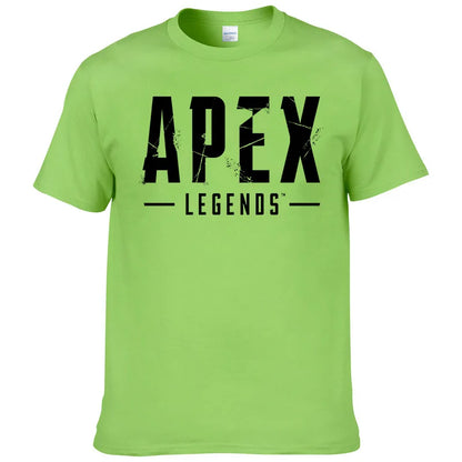 2026 Summer Streetwear T-shirt Men Fashion Casual Clothes Cotton Short Sleeve tshirt Printed Apex Legends T Shirt Harajuku Top