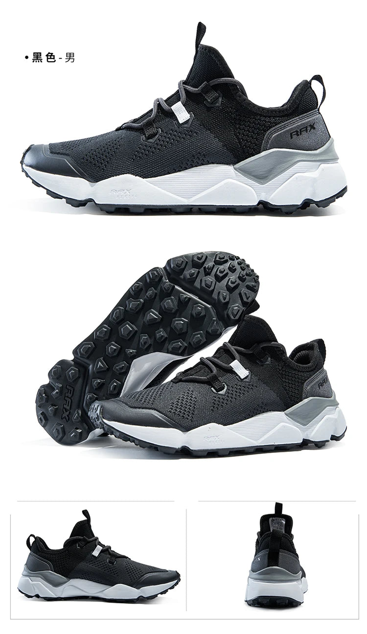 Rax Men's Running Shoes Women Breathable Jogging Shoes Men Lightweight Sneakers Men Gym Shoes Outdoor Sports Shoes Male Zapatos