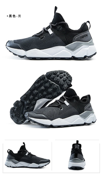 Rax Men's Running Shoes Women Breathable Jogging Shoes Men Lightweight Sneakers Men Gym Shoes Outdoor Sports Shoes Male Zapatos