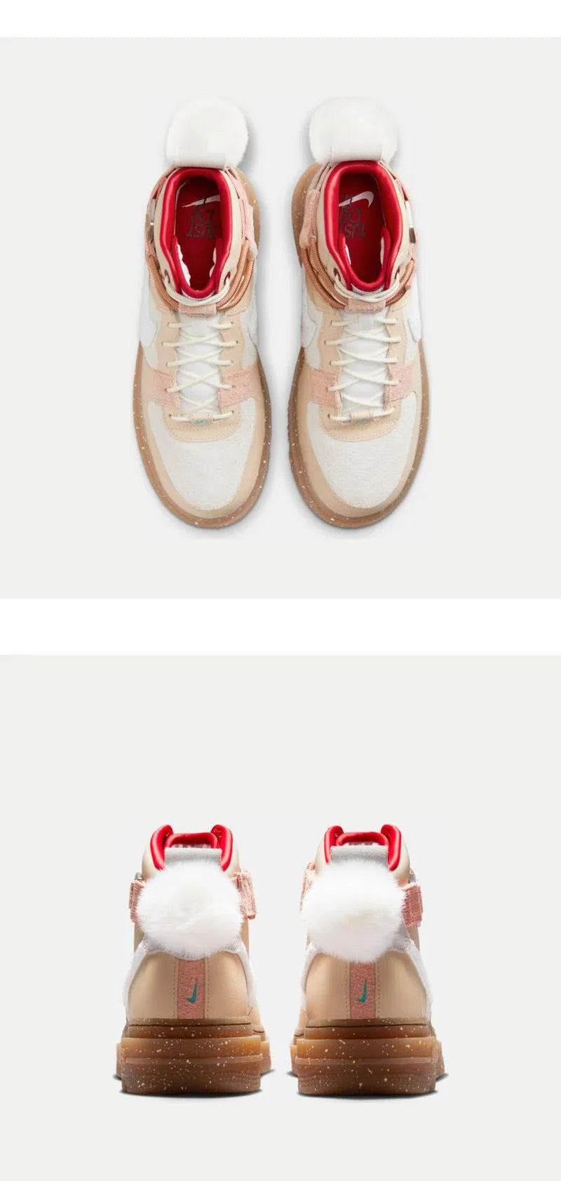 Zapatillas altas Nike genuine AF1 HI UT 2.0 GCEL para mujer FD4343-102