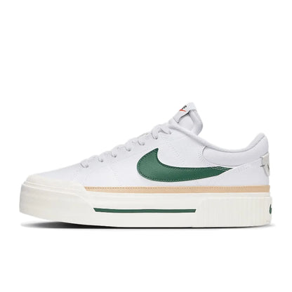 Nike Court Legacy Lift – höjdhöjande suldesign, bekväm halksäker dämpning, slitstarka sportskor FZ2606-100