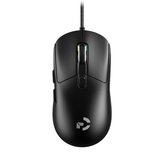 Wired Game Mouse 6 Levels DPI Adjustable Up to 12800DPI Instant A825 Chip RGB Macro Programming Ergonomic Design Universal Mouse