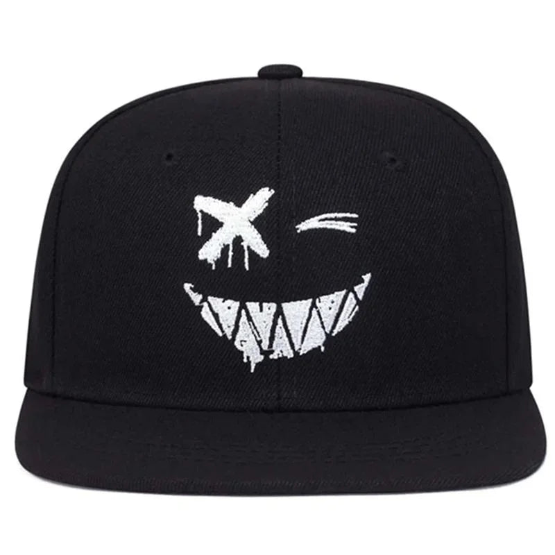 Czapki męskie w stylu hip-hopowym – spersonalizowane czapki z daszkiem z haftem, regulowane czapki typu snapback z bawełny, czapki przeciwsłoneczne na wiosnę i lato, czapki rekreacyjne