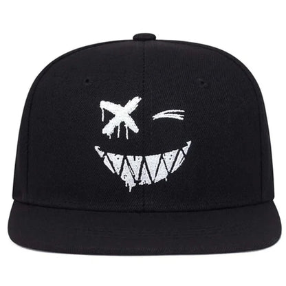 Czapki męskie w stylu hip-hopowym – spersonalizowane czapki z daszkiem z haftem, regulowane czapki typu snapback z bawełny, czapki przeciwsłoneczne na wiosnę i lato, czapki rekreacyjne