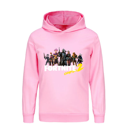 Fortnite Hoodie Kids Baby Cartoon Clothing Unisex Boys Long Sleeve Hooded Sweatshirts Youth Girls Casual Coats1007