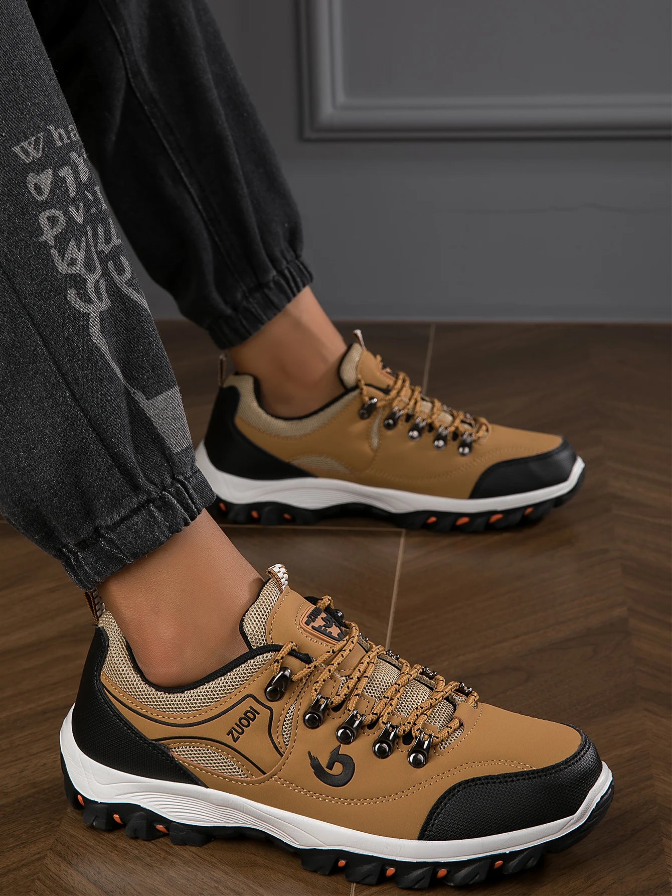 Nuove scarpe da trekking da uomo, traspiranti e ultraleggere, antiscivolo, per outdoor, campeggio, corsa e sport all’aperto