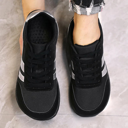 Tenis De Hombre Wide Toe Box Barefoot Shoes Minimalist Breathable Comfortable Outdoor Walking Shoe Sports Casual Blue Shoes 2025