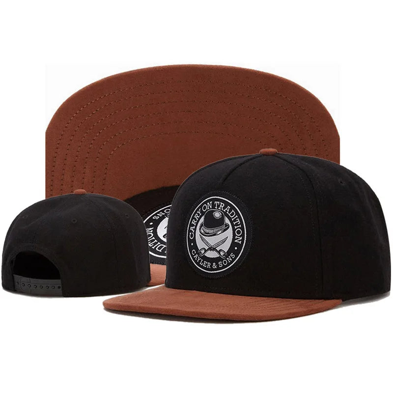 Luxury One Don't Mercy Cap Men Hats Flat Top Baseball Man Cap Women Men Adjustable Snapback Gorras Hombre Sports HipHop Sun Hat