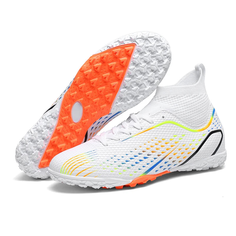 Chaussures de football pour homme - Chaussures de futsal de haute qualité - Crampons unisexes - Chaussures ultralégères pour femme - Chaussures de sport professionnelles TF/FG