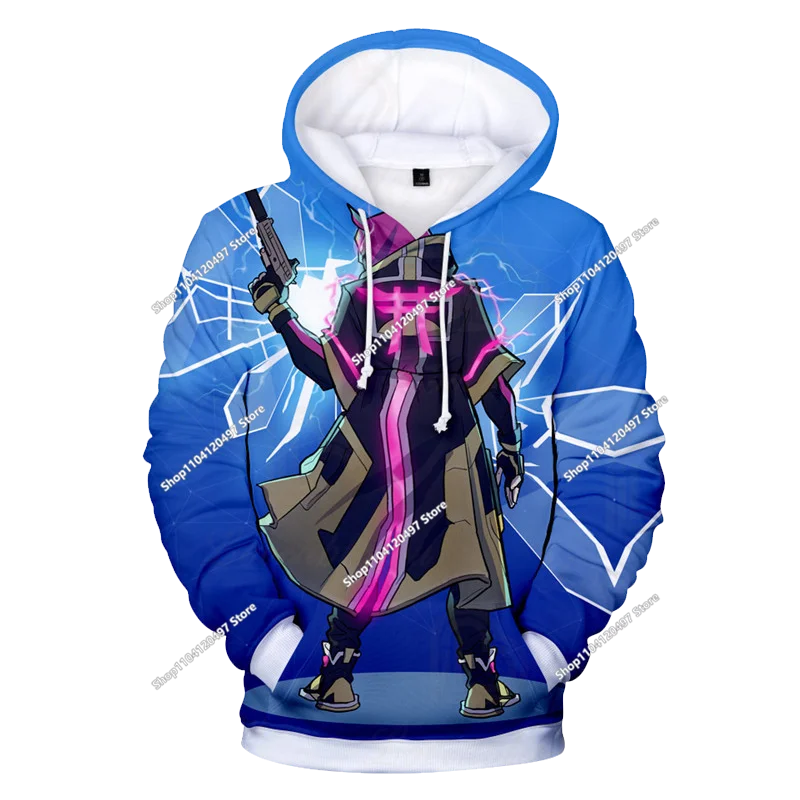 2025 3D New Children's Anime Fortnite Printed Sweater Series Pullover Generation Trend Brand Hoodie Gift