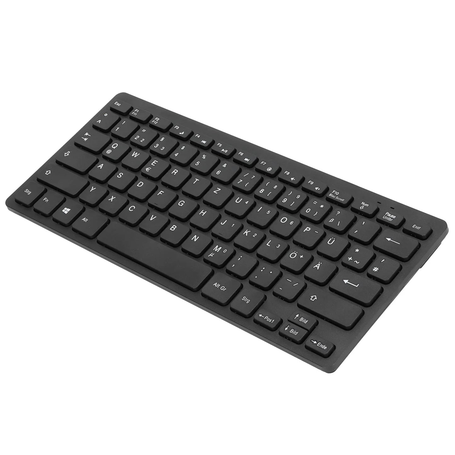Tastiera meccanica cablata USB 78 tasti russo francese tedesco, design ergonomico, ultrafine, mini e resistente, per PC e laptop