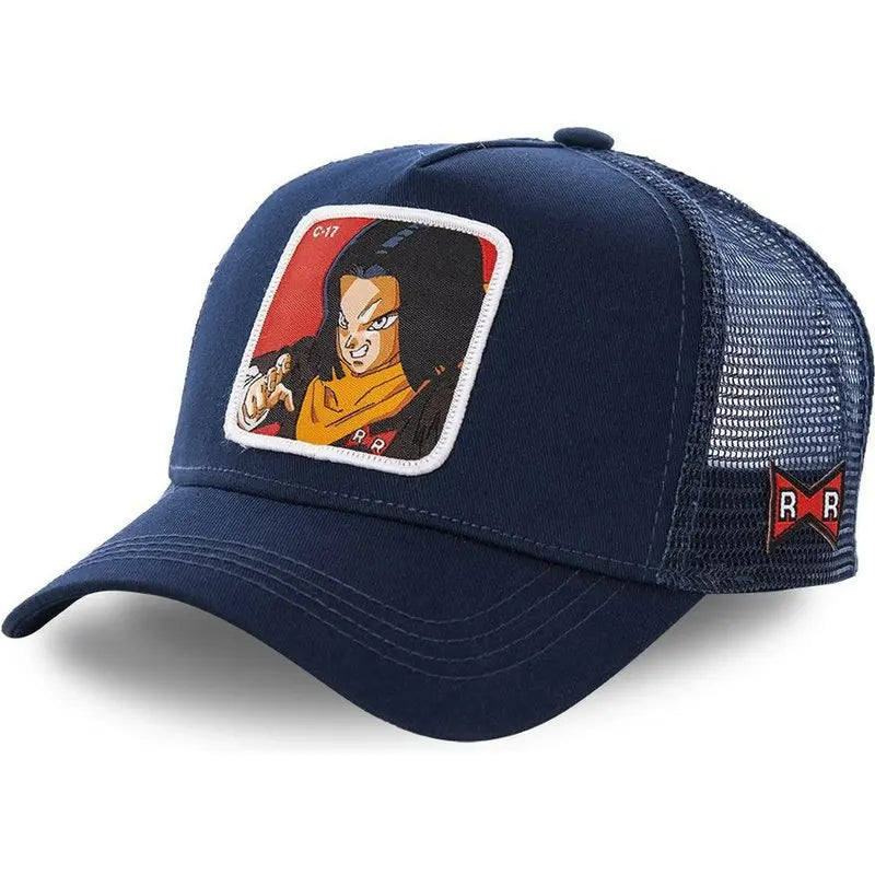 Dragon Ball Z Styles Anime Son Goku Cotton New Baseball Cap Men Women Hip Hop Dad Adjustable Mesh Hat Trucker Hat