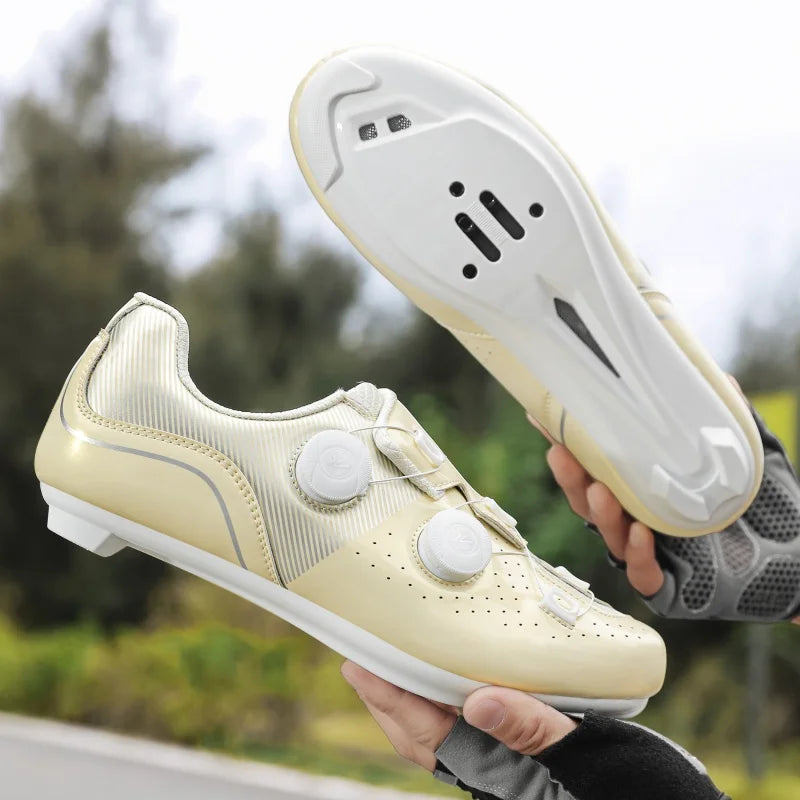 2025 New Arrival Professional Cycling Shoes Racing Road Bike SPD Cleat Shoes Ultralight Self-Locking MTB Bicycle Sneakers Unisex