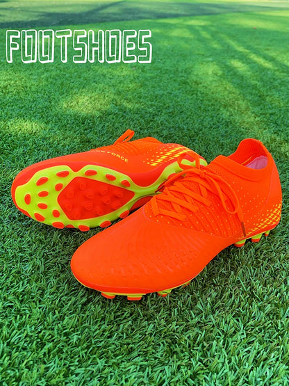 Chaussures de football pour homme, chaussures de foot tendance pour jeunes, chaussures d'entraînement en tricot, respirantes, Society Campo, antidérapantes, chaussures de sport