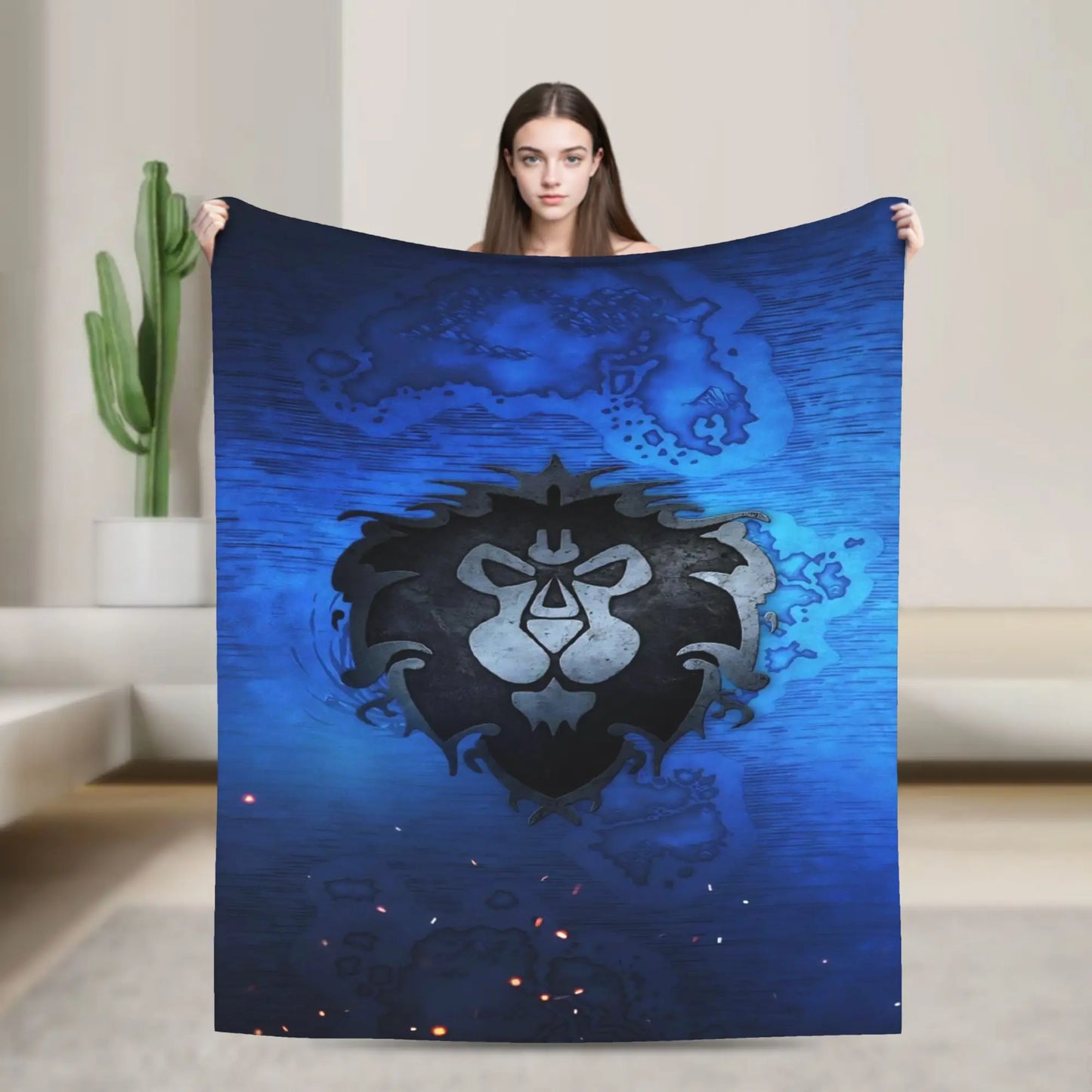 WOW World of Warcraft Blankets Quality Soft  Bedding Throws Winter Kids Bedroom Novelty Bedspread