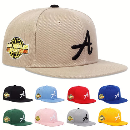 Unisex Gothic Letter Embroidery Hip-hop Hats Outdoor Adjustable Casual Baseball Caps Sunscreen Hat Sports Golf Cap