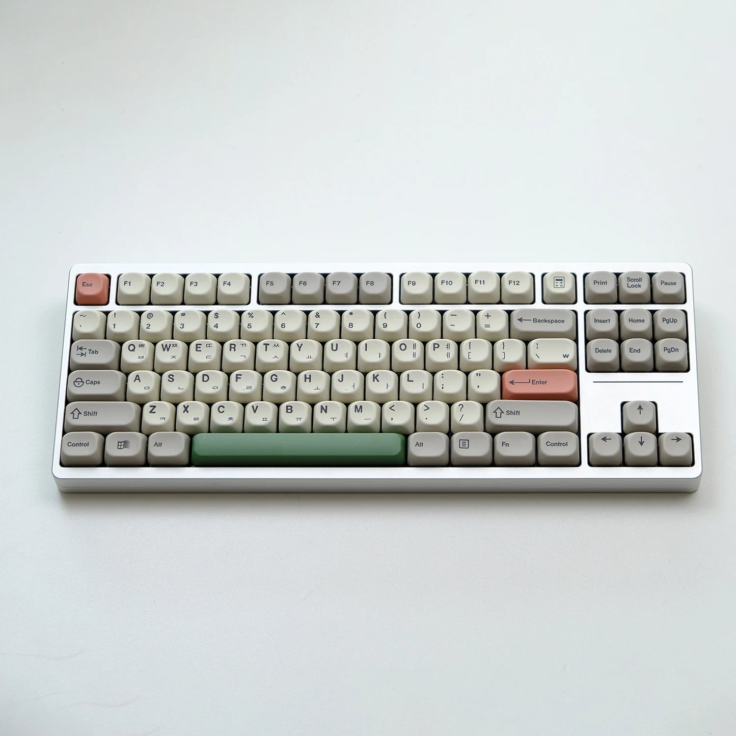 KBDiy KOA Profile Keycap GMK Style Retro 9009 Theme PBT Keycaps For Mechanical Keyboard Gaming KIT Korean 139 Keys ISO Key Cap