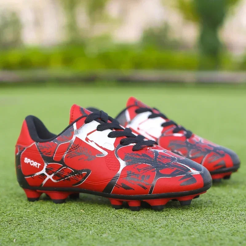 New Men Kids Soccer Shoes Non-Slip Grass Football Boots Boys Cleats Adult Professional Ultralight Training Shoes Drop Shipping