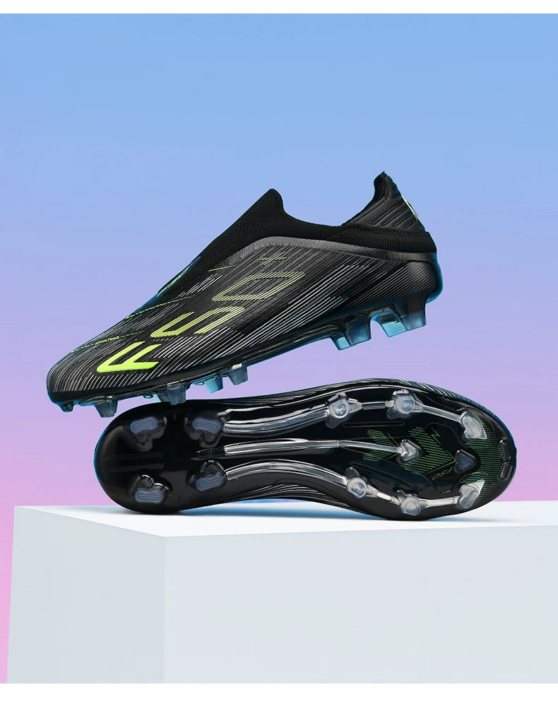 Neue Herren-Fußballschuhe, rutschfeste Indoor-Futsal-Fußballschuhe, Match-Rasenstollen, hochwertige Sneaker, Bestseller, High-Top, Outdoor