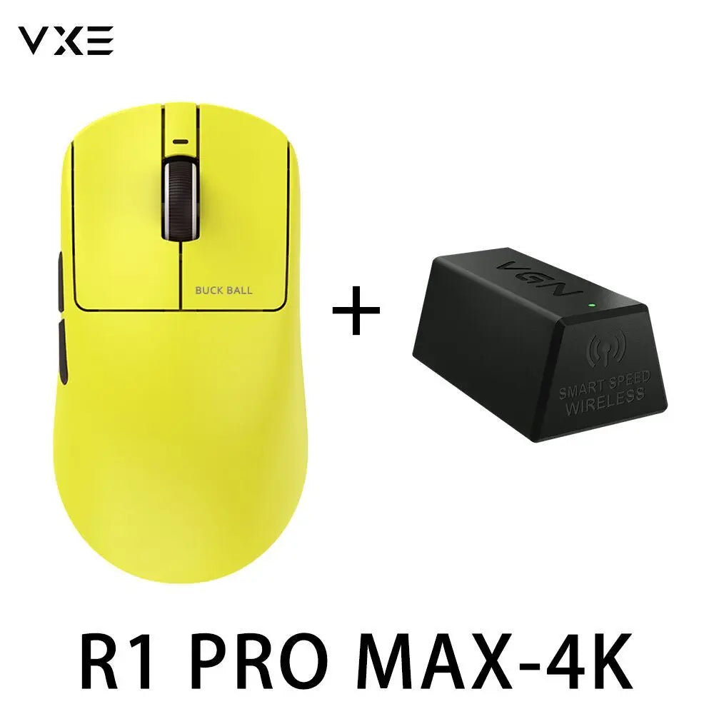 Vgn Vxe Dragonfly R1 Pro Max Gaming Mouse Bluetooth Rechargeable Gamer Paw3395 Lightweight Ergonomic Wireless Esport Mouse