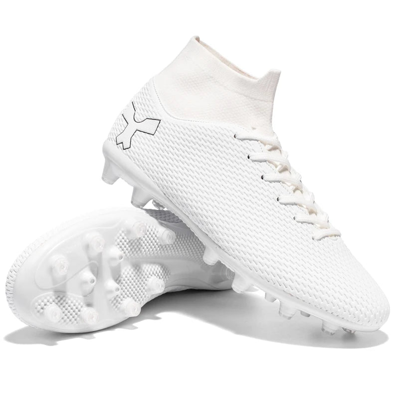 Chaussures de football de qualité pour hommes, chaussures de football résistantes pour garçons, chaussures de football légères pour enfants, baskets d'entraînement de futsal, crampons de football
