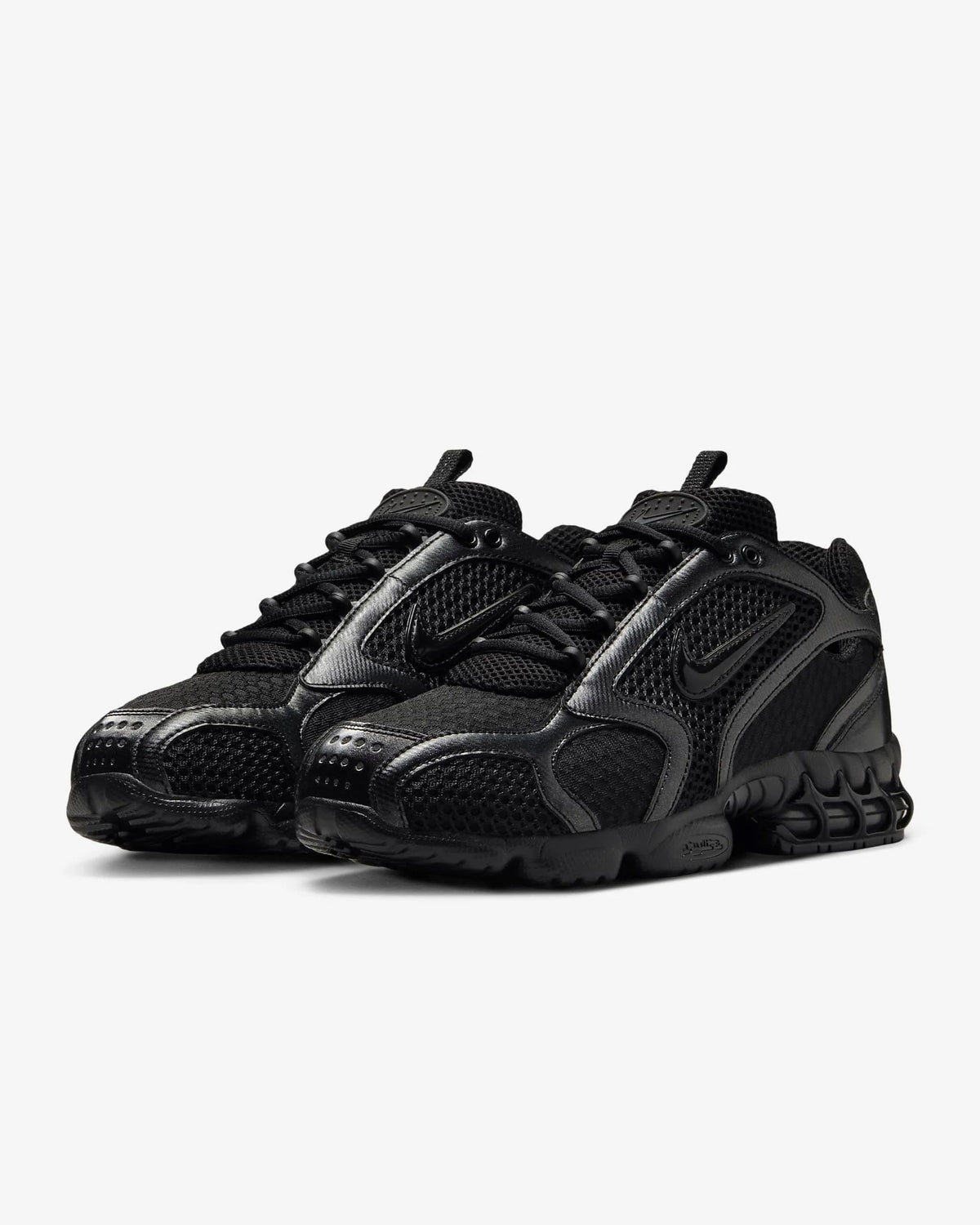 Nike Air Zoom Spiridon Cage 2 unisex žemi laisvalaikio bateliai, sportiniai, atsparūs dėvėjimuisi, pilki ir raudoni, Lifestyle avalynė CJ1288-600