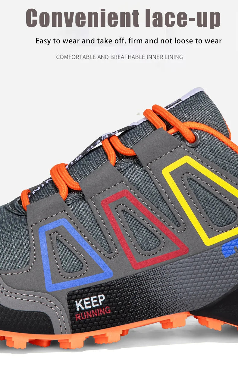 Chaussures de randonnée pour homme, chaussures de sport outdoor, chaussures de randonnée à lacets, chaussures de randonnée et de sport pour femme, chaussures de sport tactiques antidérapantes pour la chasse
